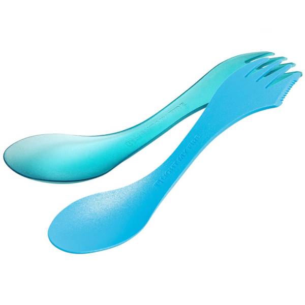 Light My Fire Spork Original 2-Packs - Various Colors 3 Light My Fire Spork Original 2-Pack - Blue and Cyan