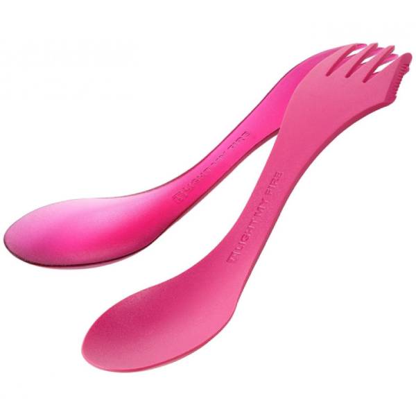 Light My Fire Spork Original 2-Packs - Various Colors 6 Light My Fire Spork Original 2-Pack - Pink and Fuchsia