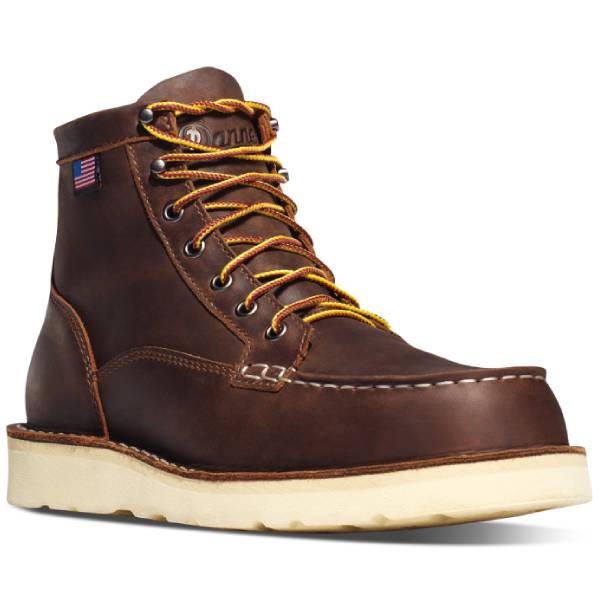 Danner Bull Run Moc Toe Boots, 6" - Brown 1 Danner Bull Run Moc Toe, 6" - Brown