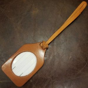 African Animal Luggage Tags - Back