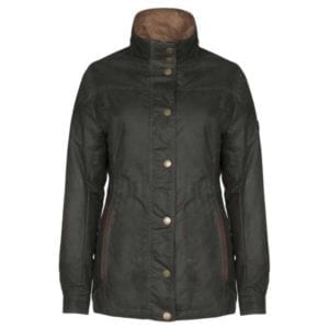 Dubarry Mountrath Women's Waxed Jacket - Olive