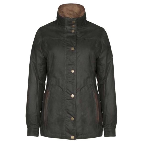 Dubarry Mountrath Women's Waxed Jacket - Olive 1 Dubarry Mountrath Women's Waxed Jacket - Olive