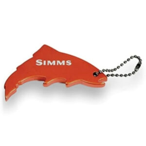 Simms Thirsty Trout Keychain - Simms Orange