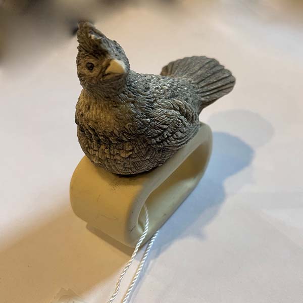 DeLodzia Assorted Fancy Napkin Holders 1 DeLodzia Ruffed Grouse Fancy Napkin Holders