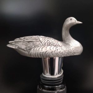 DeLodzia Canada Goose Resting Wine Topper