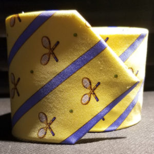 Bird Dog Bay What A Racket Necktie - Yellow