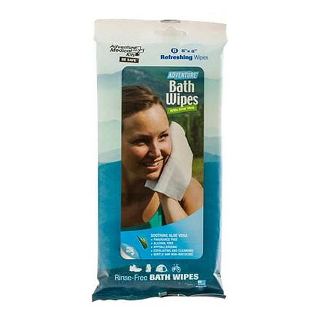 Adventure Medical Adventure Bath Wipes, 8pk 1 Adventure Medical Adventure Bath Wipes