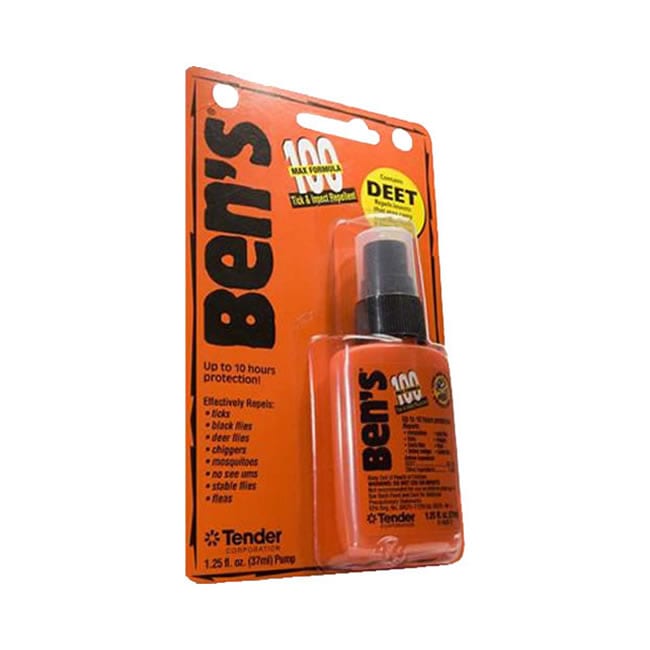 Ben's 100 Tick and Insect Repellent Pump Spray, 1.25oz 1 Adventure Medical Kits Ben's 100 MAX Formula Tick & Insect