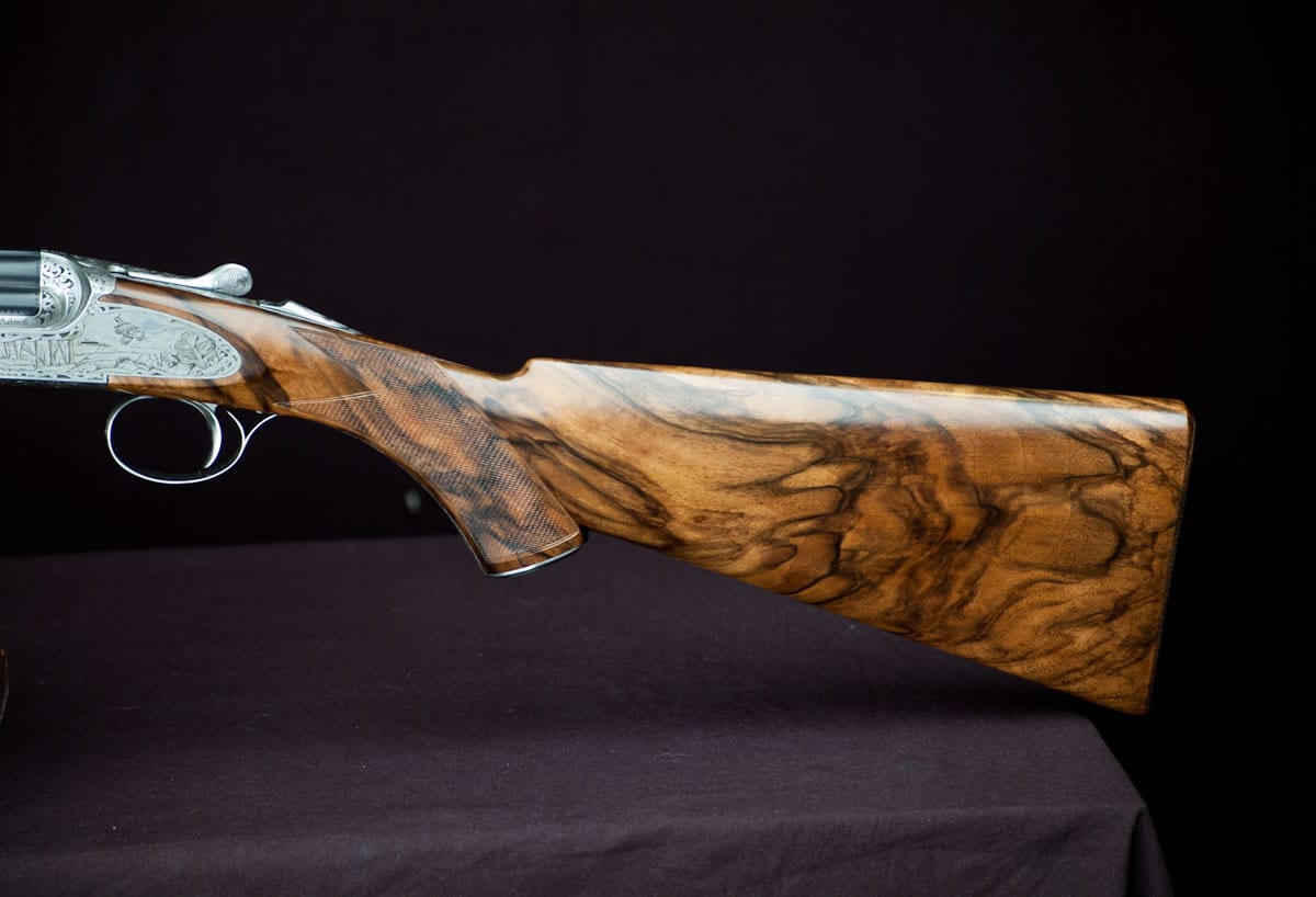 Famars Excalibur Quail Gun Sideplates 28 Gauge Shotgun 8 Famars Excalibur Quail Gun Sideplates 28 Gauge Shotgun - Image 8