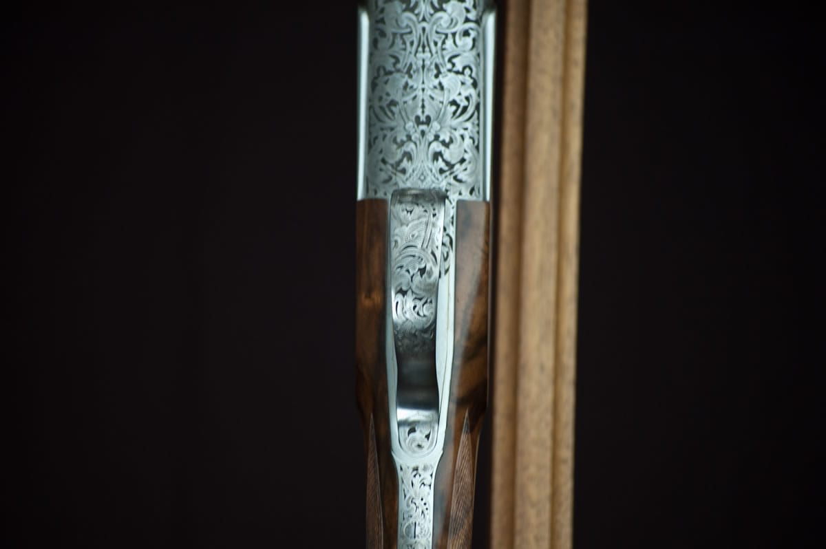Famars Excalibur Quail Gun Sideplates 28 Gauge Shotgun 4 Famars Excalibur Quail Gun Sideplates 28 Gauge Shotgun - Image 4