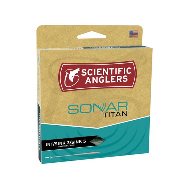 Scientific Anglers Sonar Titan Triple-Density Sinking Fly Fishing Line, Intermediate/Sink 3/Sink 5 1 Scientific Anglers Sonar Titan Int/Sink 3/Sink 5 Fly Line