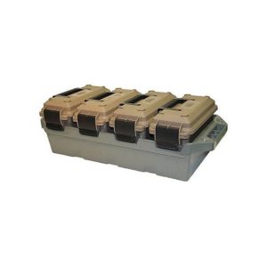 MTM 4-Can Ammo Crate Dark Earth