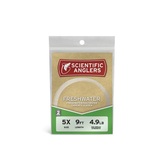 Scientific Anglers Freshwater Tapered Leaders, 7.5' 3x 1 Scientific Anglers 7.5' Nylon Freshwater Tapered Leaders