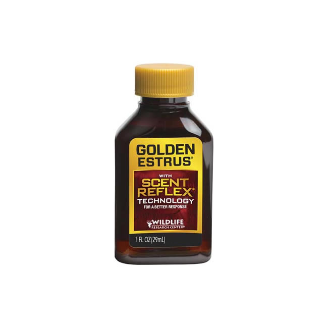 Wildlife Research Center Golden Estrus with Scent Reflex Technology, 1floz 1 Wildlife Research Golden Estrus with Scent Reflex Technology