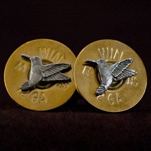 Famars 12ga Winchester Brass Shotgun Shell Cufflinks 1 Famars 12 Gauge Winchester Brass Shotgun Shell Cufflinks