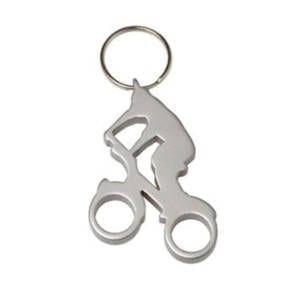 Munkees KeyChain Bottle Opener Biker
