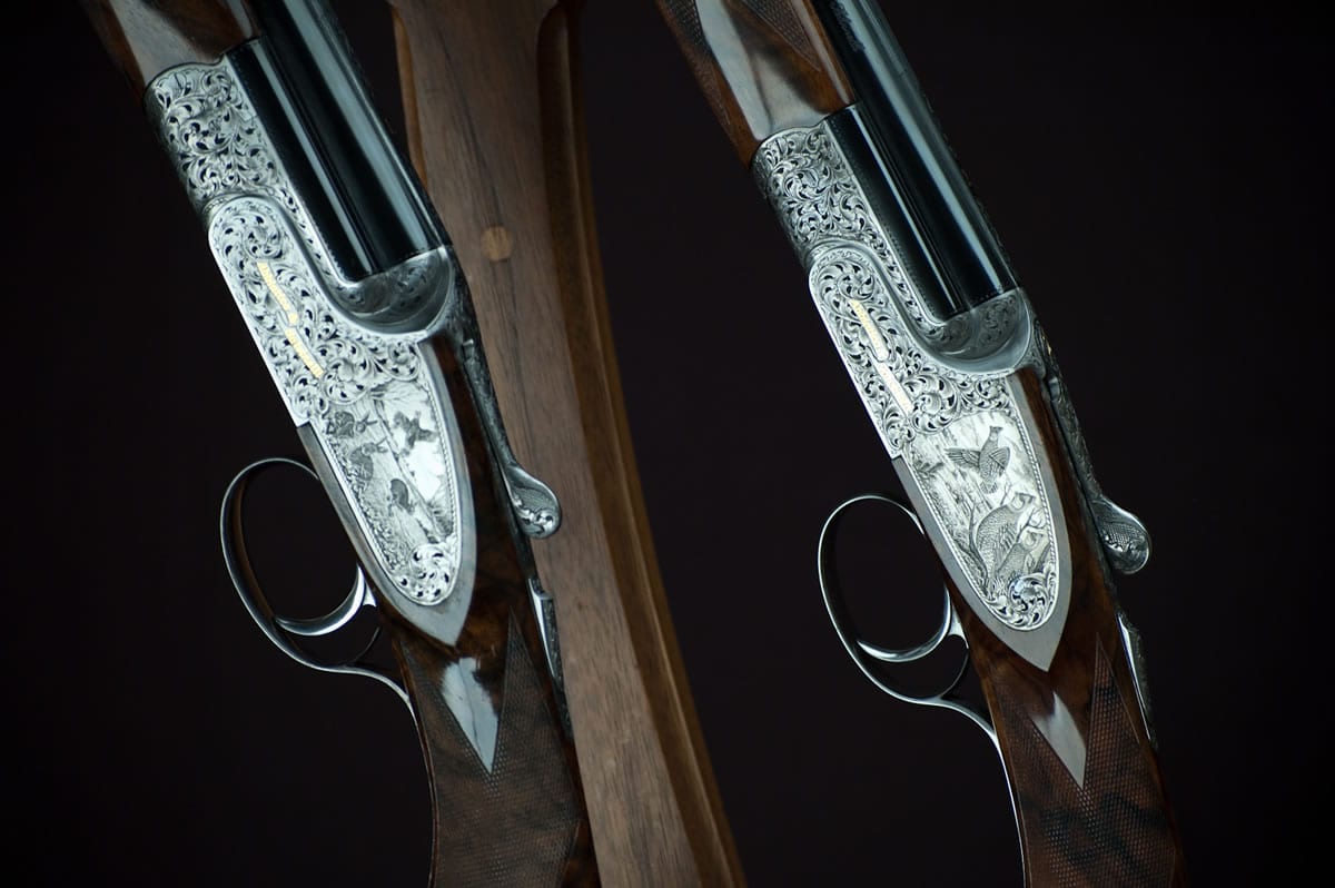 Famars Soverign Sidelock Pair 410/ 28 Gauge 11 Famars Soverign Sidelock Pair 410/ 28 Gauge