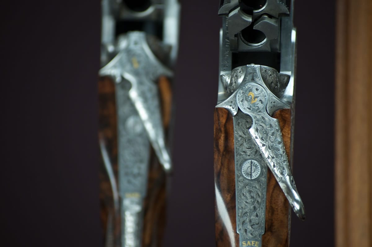 Famars Soverign Sidelock Pair 410/ 28 Gauge 7 Famars Soverign Sidelock Pair 410/ 28 Gauge