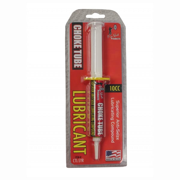 10cc Syringe Choke Tube Lube 1 Pro-Shot CTL-SYR Syringe Choketube Lube 10CC