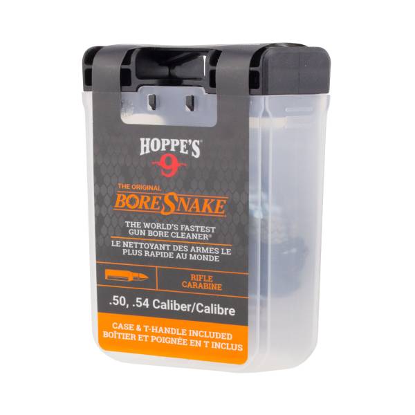 HOPPE'S NO. 9 BORESNAKE 50/54 1 Hoppe's No. 9 Boresnake Snake Den .50/.54 Caliber Rifle Length Pull Thru Bore Cleaning Rope