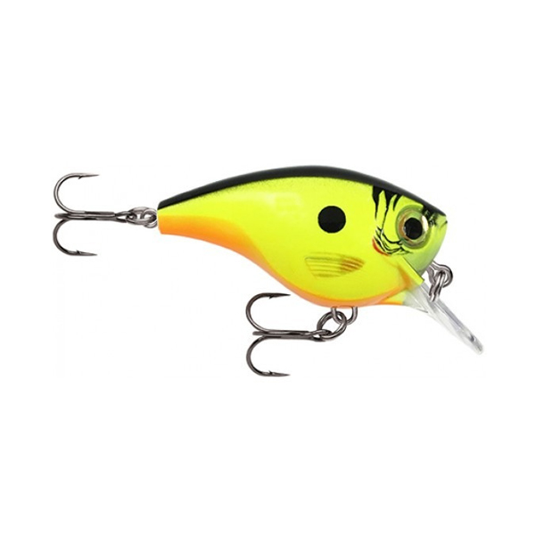 Rapala BX Brat 03 Chartreuse 1 Rapala BX Brat BXB03, 2" Lure Chartreuse Shad