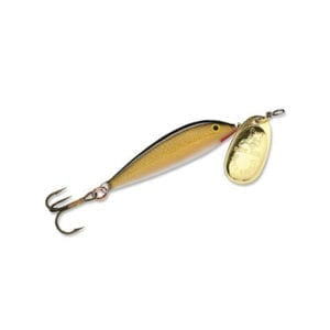 Blue Fox Minnow Spin, 1/8 Lure Gold/Plated Gold