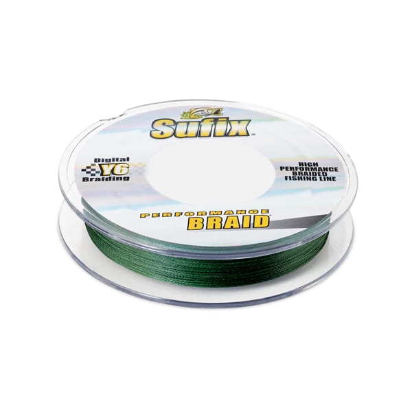 Sufix Performance Braid Low-Vis Green Line 1 Sufix Performance Braid Low-Vis Green Line
