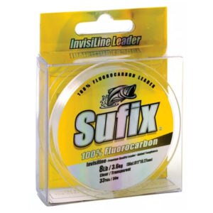 Sufix Fluorocarbon Invisiline, 6lb Leader