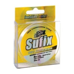 Sufix Fluorocarbon Invisiline, 8lb Leader