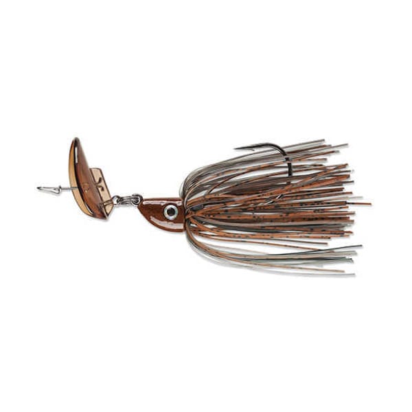 Terminator Shuddering Bait Jig Lure, 3/8oz - Crawdad 1 Terminator Shudder Bait Lure 5/0 Hook Size 3/8 oz