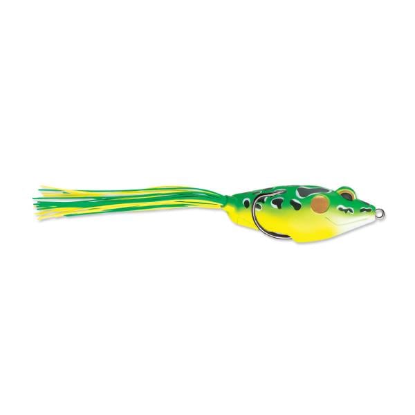 Terminator Walking Frog Fishing Lure, 3" - Lime Leopard 1 Terminator Walking Frog, 3" - Lime Leopard