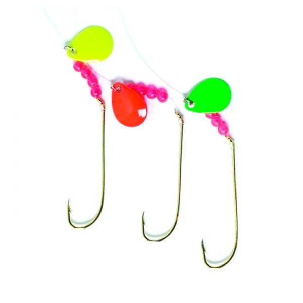 Eagle Claw 2 WAY SPINNER ASSORT COLOR #6 1 Eagle Claw Two-Way Spinner Rig, Assorted Colors