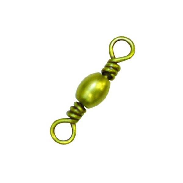 BARREL SWIVEL-5 BRASS 1 Eagle Claw Barrel Swivel, Brass