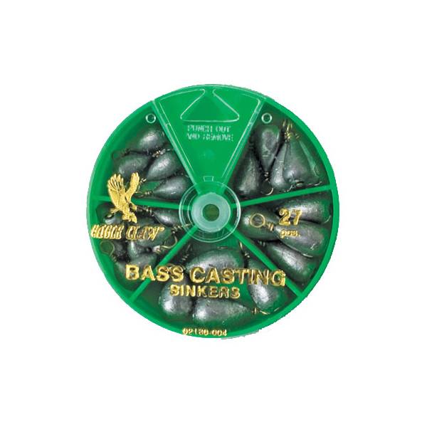 BASS CASTING SINKER ASSORTMENT 1 Eagle Claw Bass Casting Sinker Asstortment