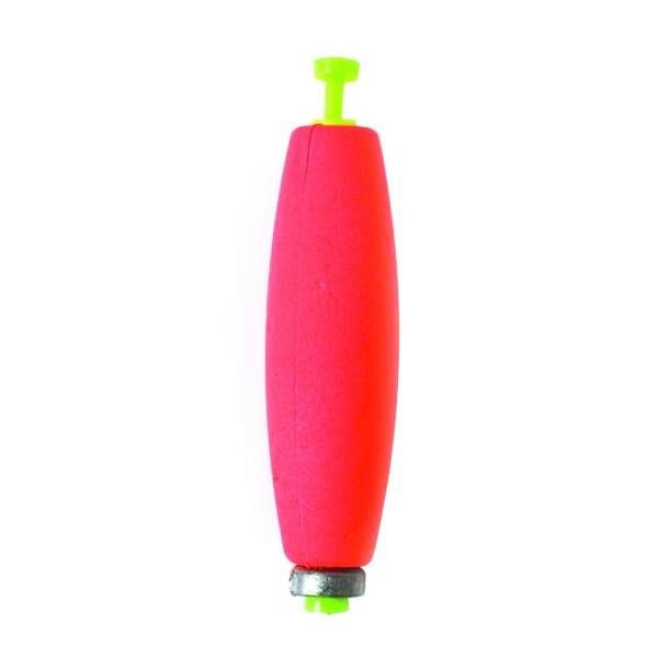 Eagle Claw Weighted Foam Cigar Snap-On Float, 2" 1 Weighted Foam Cigar Snap-On Float