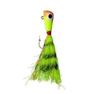Eagle Claw Shad Dart, 1/16 Jig Orange/Chartreuse