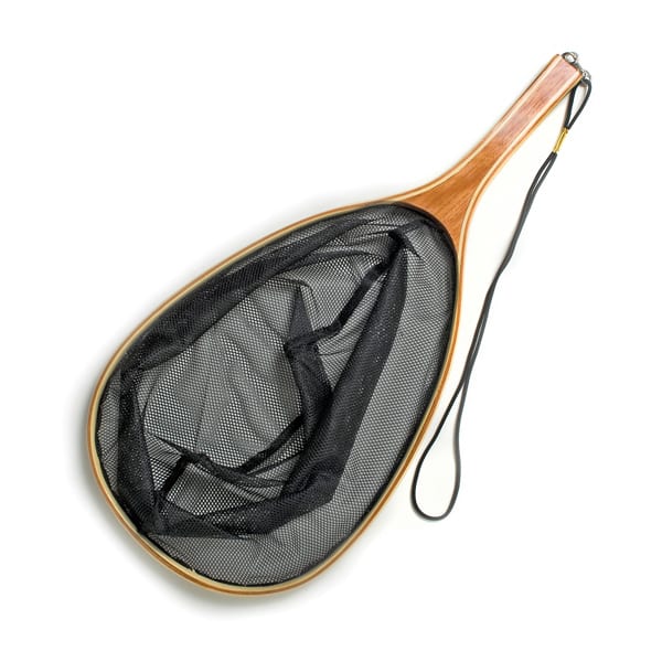 Eagle Claw Wood Trout Net with Rubberized Netting 1 Eagle Claw Wood Trout Net w/Rubberized Netting