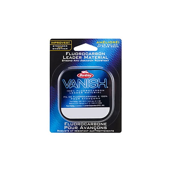 Berkley Vanish, 25lb VLM25-15 Leader Material Clear 1 Berkley Vanish, 25lb VLM25-15 Leader Material Clear