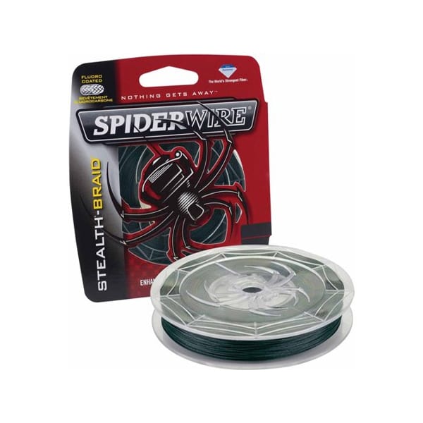 SpiderWire Stealth Braid Fishing Line, 30lb 300yd - Moss Green 1 SpiderWire SCS30G-300, 300yd Stealth Braid Moss Green Line