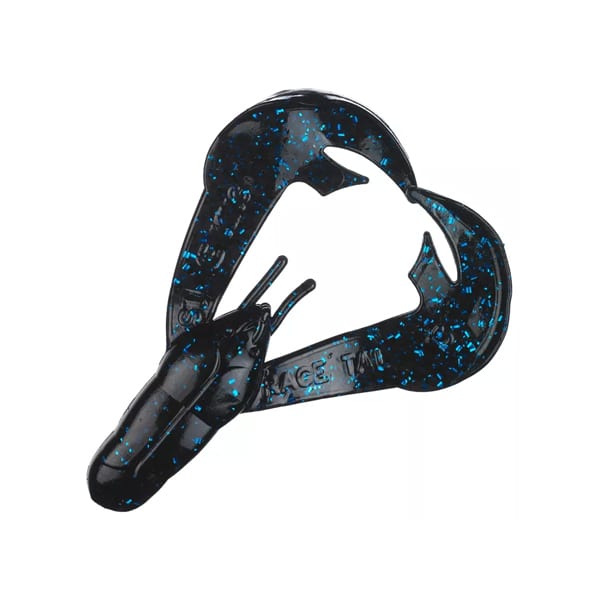 Strike King Rage Chunk 2.5" - Black/Blue Flake 1 Strike King Rage Chunk 2.5" Black Blue Flake