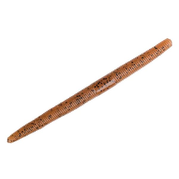 Strike King Shim-E-Stick 5" - Pumpkin/Black Flake 1 Strike King Shim-E-Stick 5" Pumpkin Blk Flake