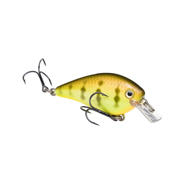 Strike King Square Bill Silent 1.0 - Chart. Perch 1 Strike King Square Bill Silent Crankbait 1.0 Chart Perch