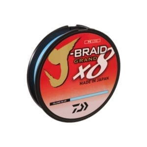 Daiwa Jbraid, 50lb 300yd Grand x8 Island Blue