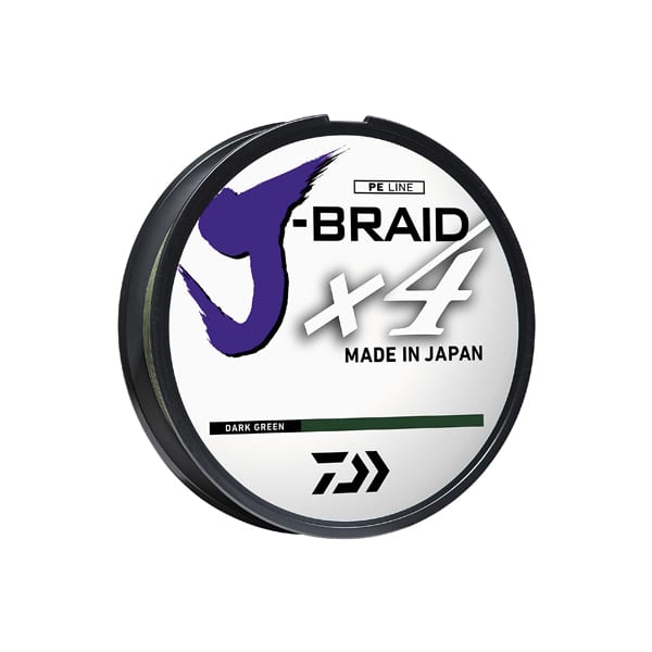 Daiwa J-Braid x4 15lb-150dg Braided Line 1 DAIWA J-Braid X4 Braided Line