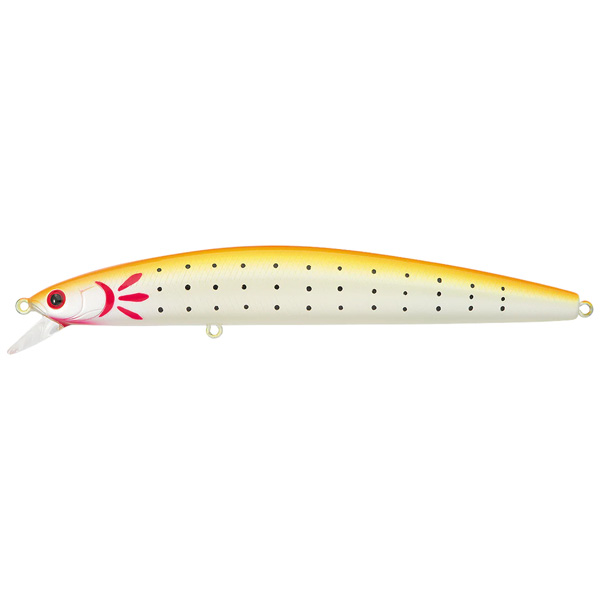 Daiwa Salt Pro Minnow Floating Fishing Lure, 5-1/8" - Yellow Pearl 1 Daiwa Salt Pro Minnow Floating Fishing Lure - Yellow Pearl