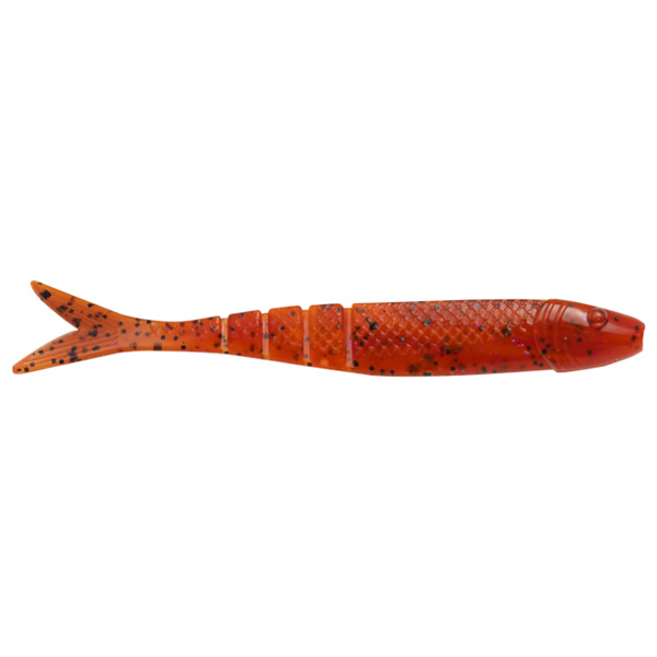 Strike King Kvd Perfect Plastics Blade Minnow Fishing Lures - Fire Craw 1 Strike King KVD Perfect Plastics Blade Minnow Fishing Lures - Fire Craw