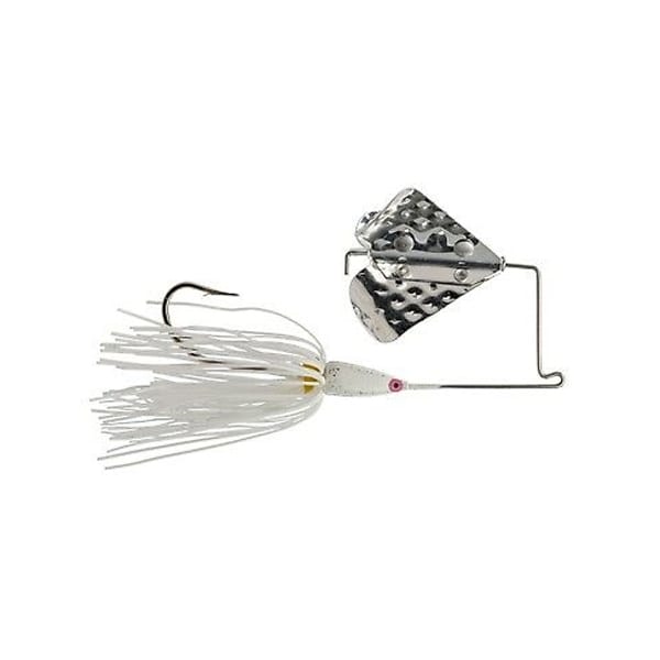 Strike King Buzz King Spinnerbait Fishing Lure, 5/16oz - White 1 Strike King Buzz King 5/16oz White