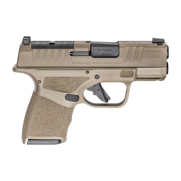 Springfield HELLCAT OSP 9MM 3" FDE 1 Springfield Hellcat OSP Semi Auto 9mm 3" Desert FDE Pistol