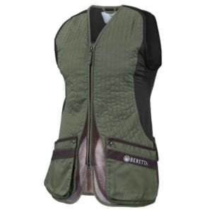 Beretta Women's Silver Pigeon EVO Vest - Green & Chocolate Brown