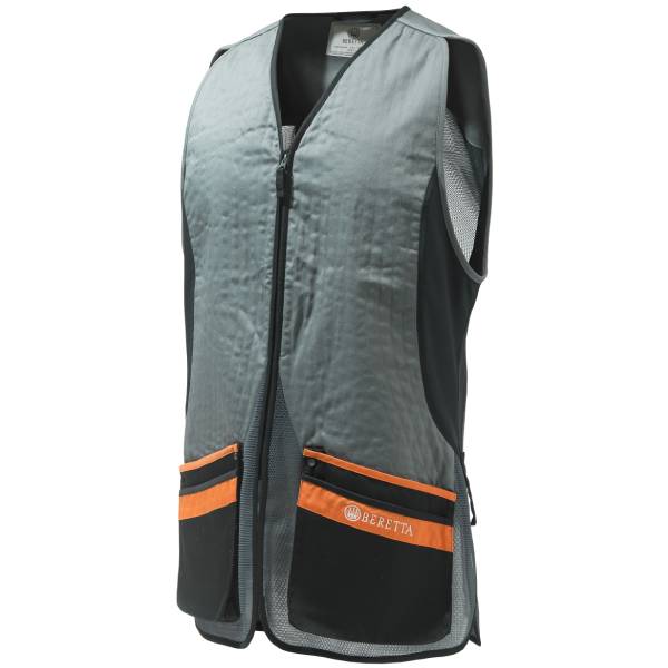 beretta silver pigeon evo vest grey and orange 1 Beretta Silver Pigeon EVO Vest - Grey and Orange